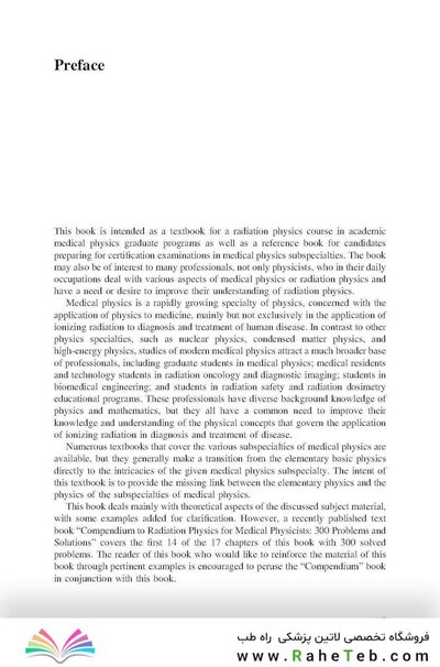 Radiation Physics for Medical Physicists