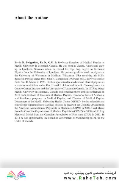 Radiation Physics for Medical Physicists
