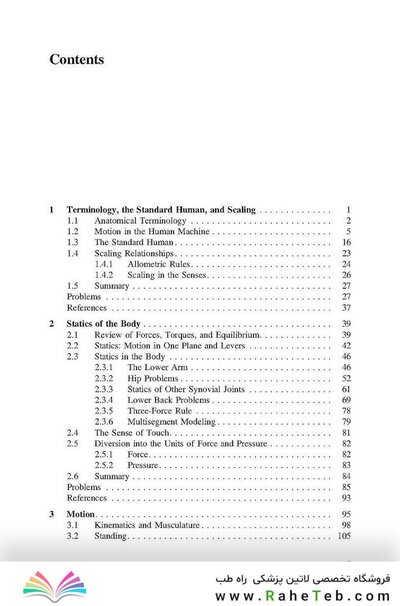 Physics of the Human Body
