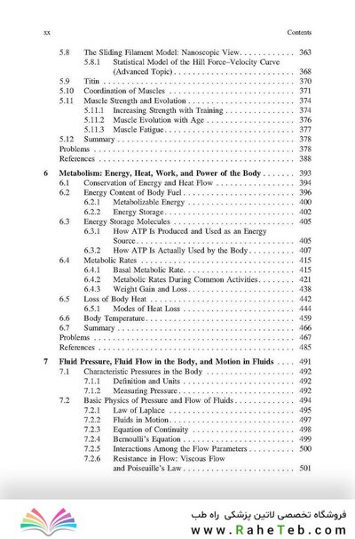 Physics of the Human Body