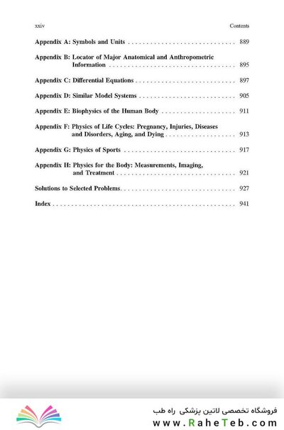 Physics of the Human Body