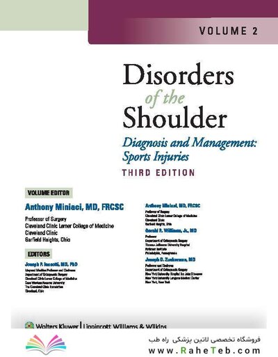 Disorders of the Shoulder: Sports Injuries -Vol2- 3E 2013