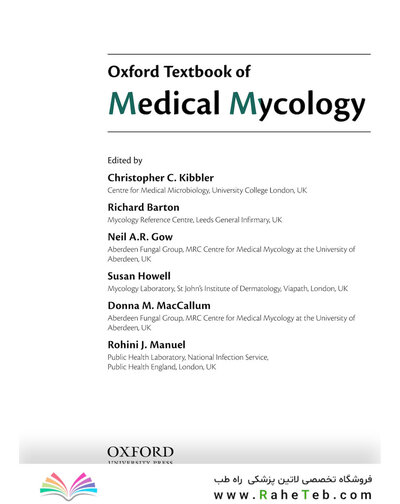 Oxford Textbook of Medical Mycology, 1st Edition 2018