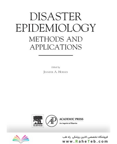 Disaster Epidemiology: Methods and Applications2017