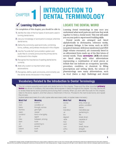 Dental Terminology 2021