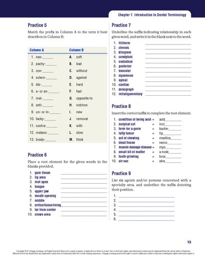 Dental Terminology 2021