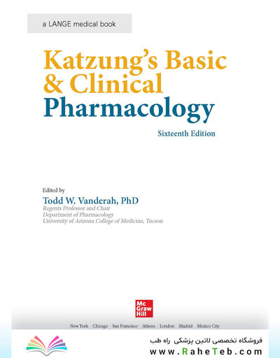 Katzung's Basic and Clinical Pharmacology, 16th Edition 2024