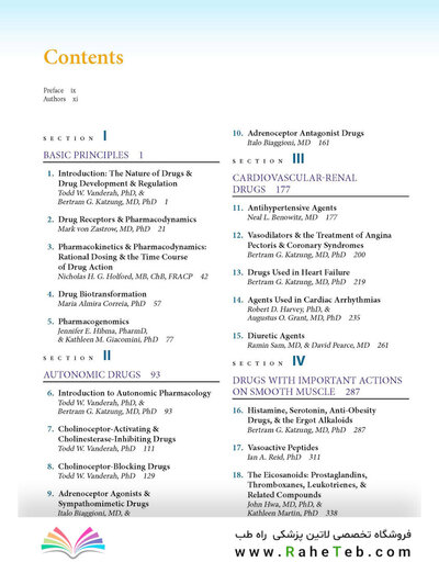 Katzung's Basic and Clinical Pharmacology, 16th Edition 2024