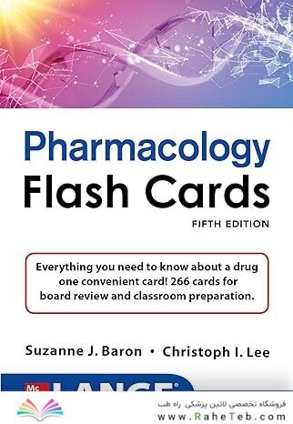 LANGE Pharmacology Flash Cards, Fifth Edition 5th Edition