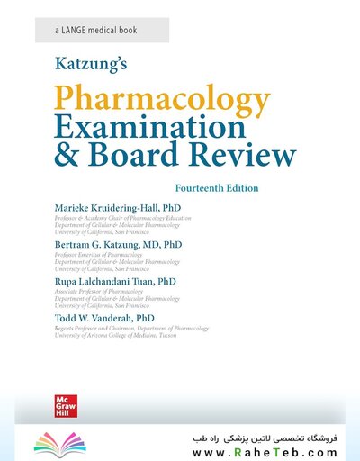 Katzung’s Pharmacology Examination & Board Review, 14th Edition