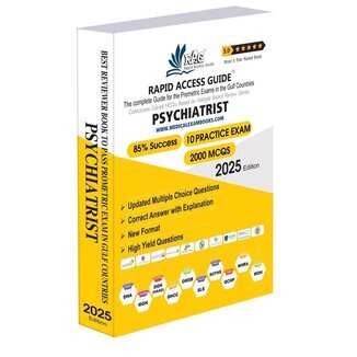 تخفیف Psychiatrist Prometric Exam MCQs Book 2025