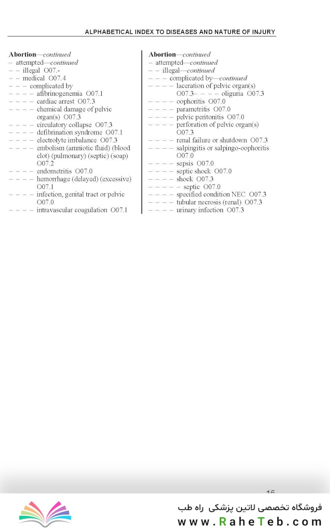 ICD 10: International Statistical Classification of Diseases and Related Health Problems - 3-2-1Vol