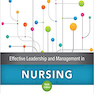 کتاب Effective Leadership and Management in Nursing