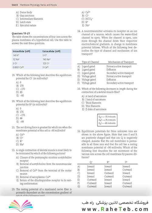 بررسی فیزیولوژی گایتون و هال Guyton & Hall Physiology Review (Guyton Physiology) 4th Edition