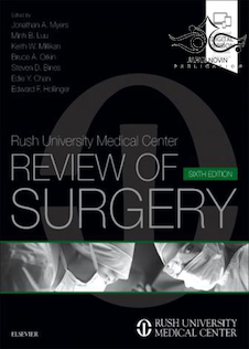 عکس Rush University Medical Center Review of Surgery 6th Edition2017 پزشکی راش بررسی جراحی