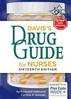 تخفیف Davis’s Drug Guide for Nurses 16th Edition2018 راهنمای دارویی دیویس برای پرستاران