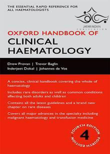عکس Oxford Handbook of Clinical Haematology, 4th Edition2015 آکسفورد راهنمای خون شناسی بالینی