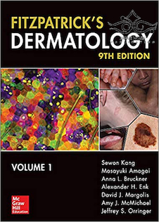 عکس Fitzpatrick’s Dermatology, 9th Edition2019 پوست فیتزپاتریک