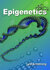 Epigenetics 1st Edition 2014