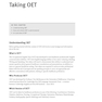 Official Guide to OET