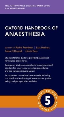 Oxford Handbook of Anaesthesia 5 edition