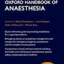 Oxford Handbook of Anaesthesia 5 edition