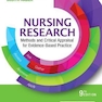 Nursing Research: Methods and Critical Appraisal for Evidence-Based Practice 9th Edition