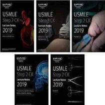 USMLE Step 2 CK Lecture Notes 2019: 5-book set (Kaplan Test Prep) 1st Edition USMLE مرحله 2 CK کاپلان 2019: مجموعه 5 کتاب (آماده سازی تست کپلان) نسخه 1