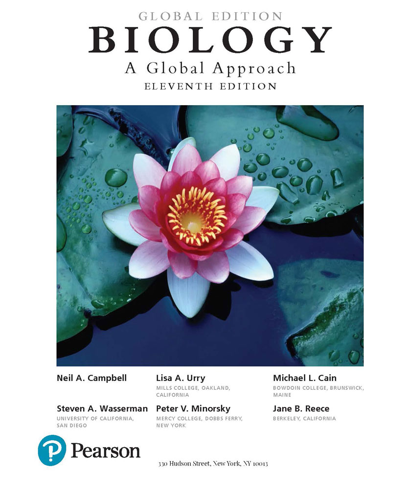 Biology: A Global Approach, 11th edition زیست شناسی: یک رویکرد