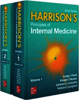 عکس Harrison's Principles of Internal Medicine, 22th Edition 2026