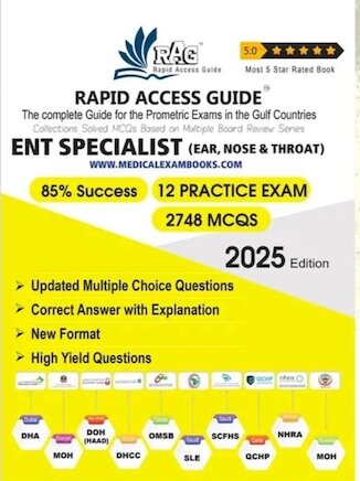 تخفیف ENT Specialist Book Prometric Exam Questions2025