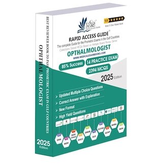 تخفیف Ophthalmologist Prometric Exam MCQs Book 2025