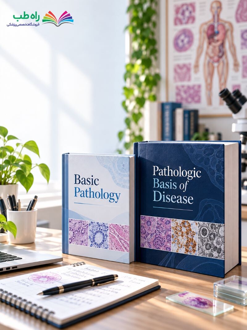 جلد کتاب رابینز Basic Pathology ویرایش یازدهم