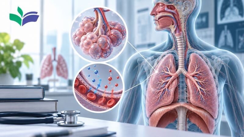 نقش سیستم تنفسی در تنظیم دی‌اکسیدکربن و حفظ تعادل داخلی بدن