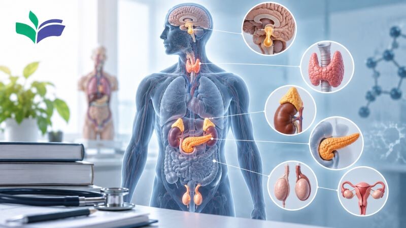 سیستم درون‌ریز و نقش هورمون‌ها در حفظ هومئوستازی بدن