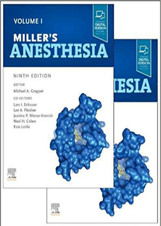 عکس Miller's Anesthesia, 4-Volume Set 9th Edition 2020