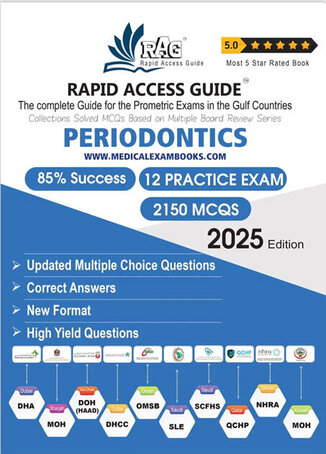 عکس Periodontics Prometric Exam MCQ Book 2024