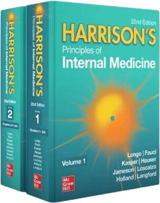 عکس Harrison's Principles of Internal Medicine, 22th Edition 2026