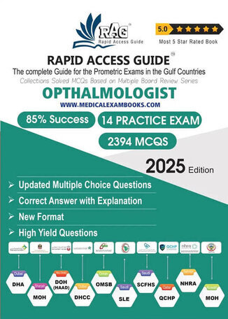 تخفیف Ophthalmologist Prometric Exam MCQs Book 2025