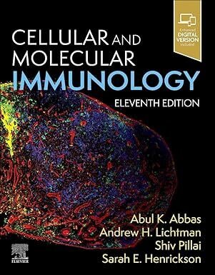 عکس Cellular and Molecular Immunology 11th Edition